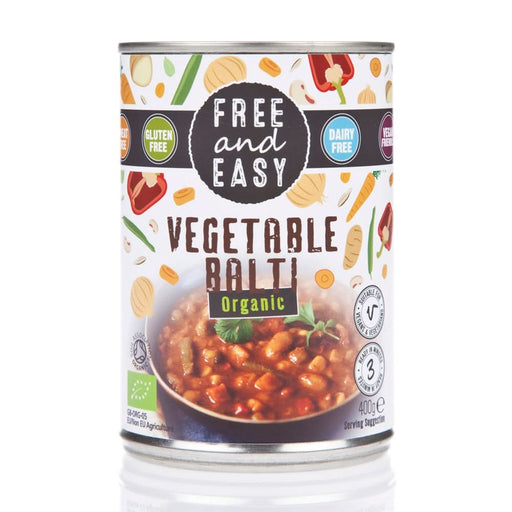 Free & Easy Organic Vegetable Balti 400g