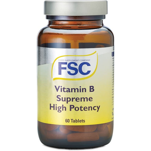 FSC Vitamin B Supreme Hi-potency 60 Capsules