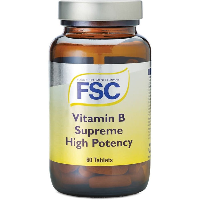 FSC Vitamin B Supreme Hi-potency 60 Capsules