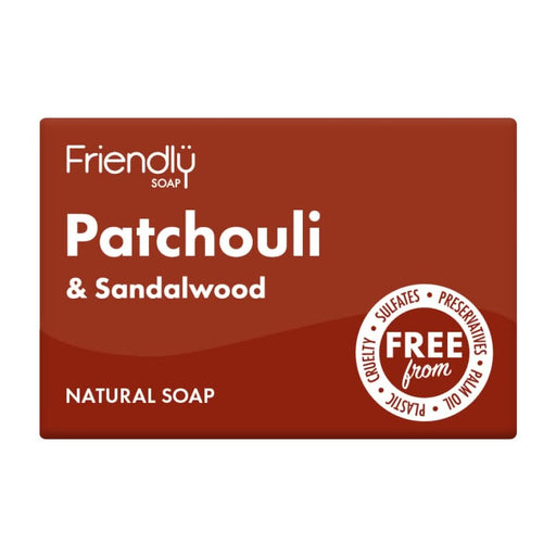 Friendly Soap Patchouli and Sandalwood Soap 95g
