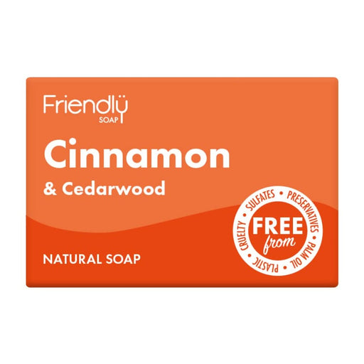 Friendly Soap Cinnamon & Cedarwood Soap 95g