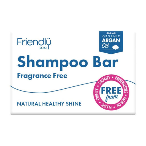 Friendly Soap Shampoo Bar - Fragrance Free 95g