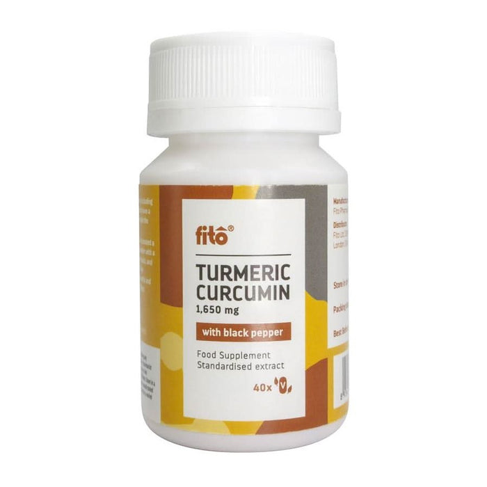 Fito Turmeric Curcumin with Pepper 40 Capsules