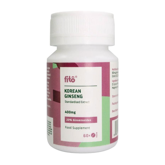 Fito Korean Ginseng 400mg 20% 60 Tablets