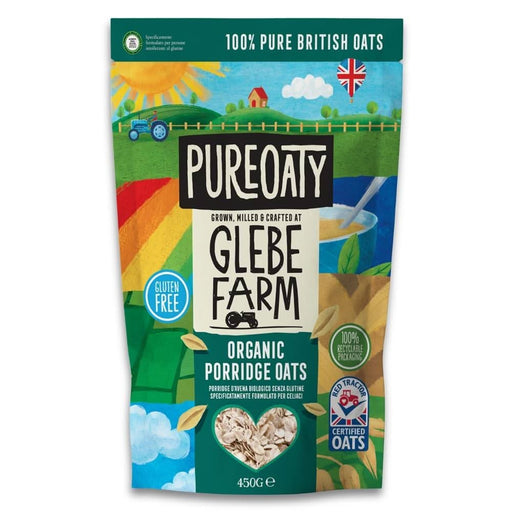 Glebe Farm Gluten Free Organic Porridge Oats 450g