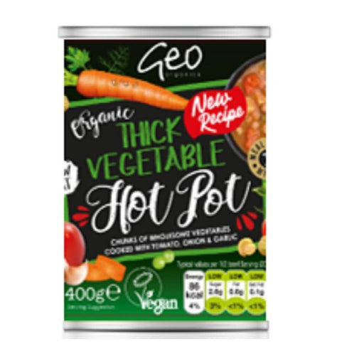 Geo Organics Cans - Thick Vegetable Hotpot 400g
