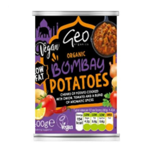 Geo Organics Cans - Bombay Potatoes 400g