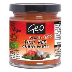 Geo Organics Pastes - Thai Red Curry 180g