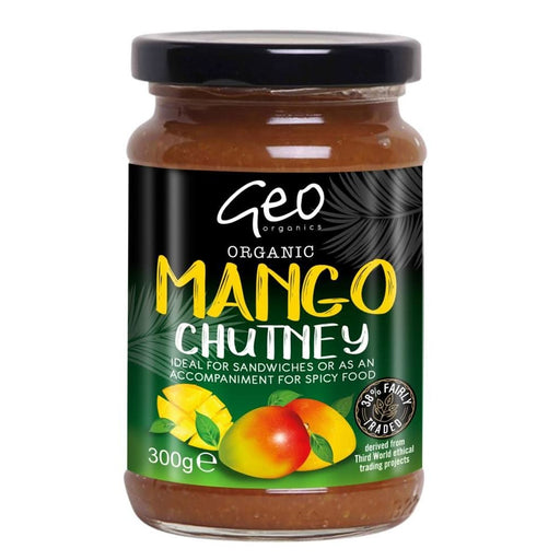 Geo Organics Condiments - Mango Chutney 300g