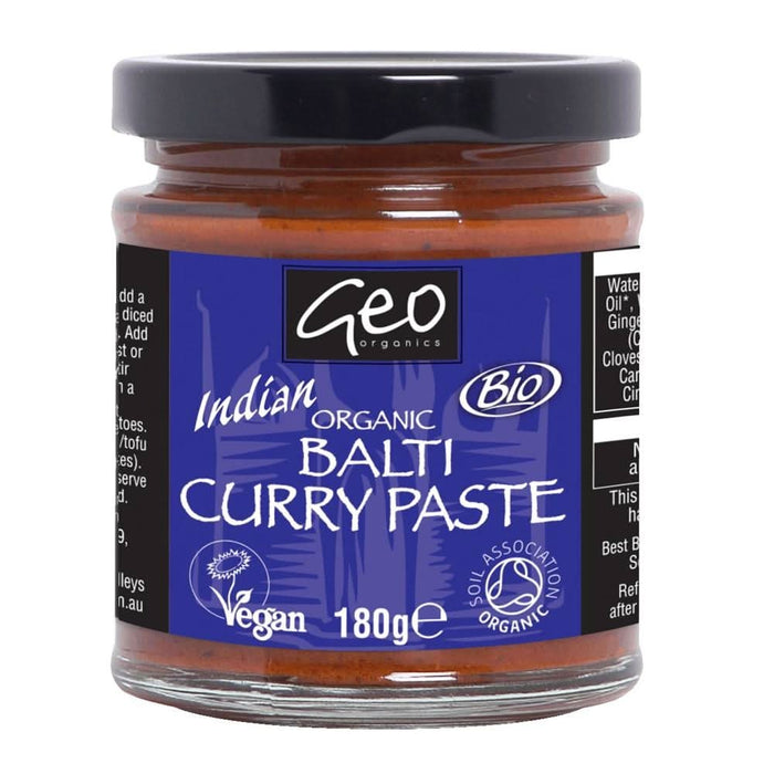 Geo Organics Pastes - Org Balti Curry Paste 180g