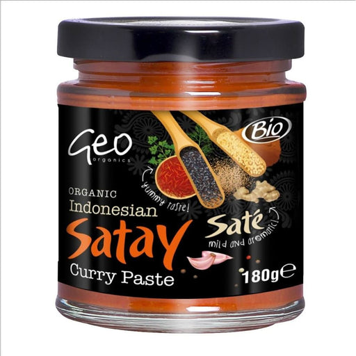 Geo Organics Pastes - Satay Curry 180g