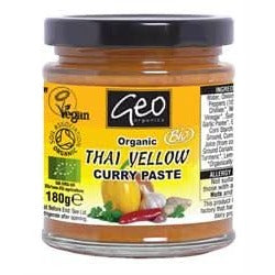 Geo Organics Pastes - Thai Yellow Curry 180g