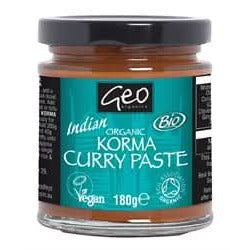 Geo Organics Pastes - Org Korma Curry Paste 180g
