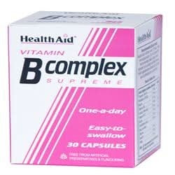 HealthAid Vitamin B Complex Supreme 30 Capsules