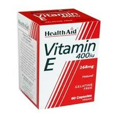 HealthAid Vitamin E 400iu Natural 60 Capsules