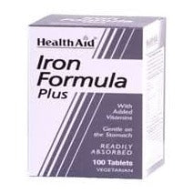 HealthAid Iron Formula Plus 100 Tablets