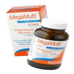 HealthAid Mega-Multi's (with Ginseng) 30 Tablets