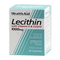 HealthAid Lecithin 1000mg 30 Capsules