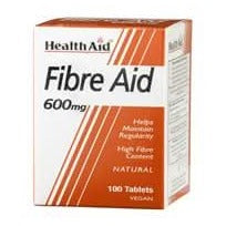 HealthAid Fibre Aid 600mg (95% Fibre) 100 Tablets