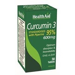 HealthAid Curcumin 3 30 Tablets