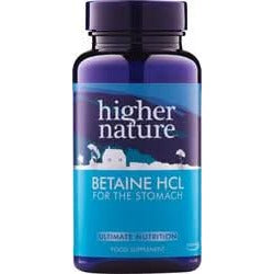 Higher Nature Betaine Hcl 90 Capsules