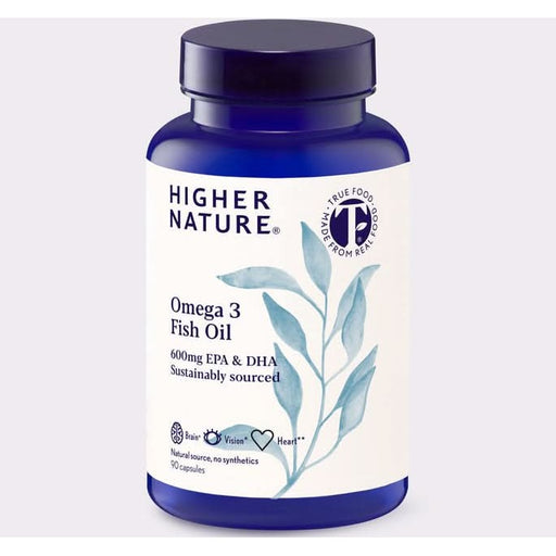 Higher Nature Fish Oil Omega 3 1000mg 90 Capsules