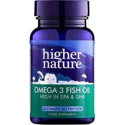 Higher Nature Fish Oil Omega 3 1000mg 180 Capsules