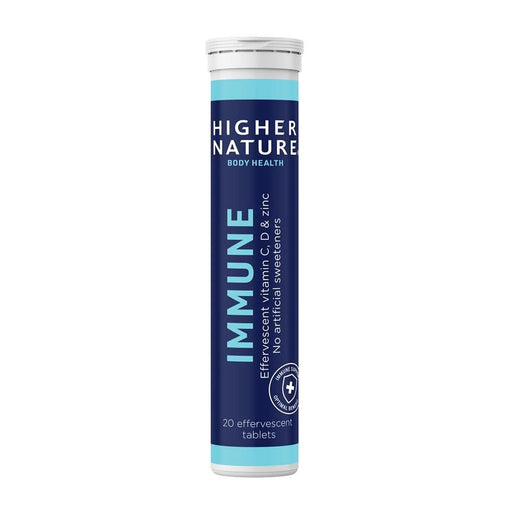 Higher Nature Immune Effervescent 20 Tablets