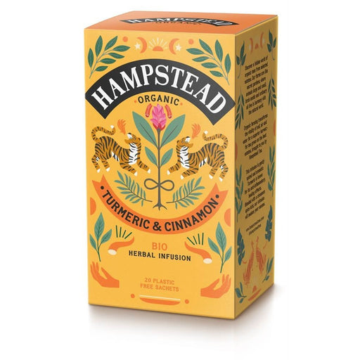 Hampstead Tea Organic Turmeric With Cinnamon 20 Bags