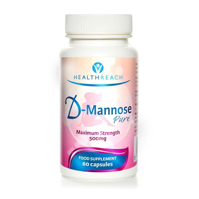 Healthreach D-Mannose Maximum Strength 60 Capsules