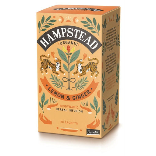 Hampstead Tea Liberate Lemon & Ginger 20 Bags