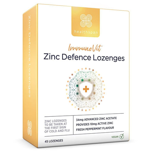 Healthspan ImmunoVit Zinc Defence 45 lozenges