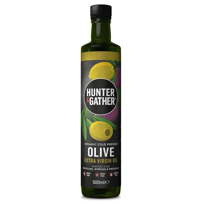 Hunter and Gather Organic Extra Virgin Olive Oil 500ml