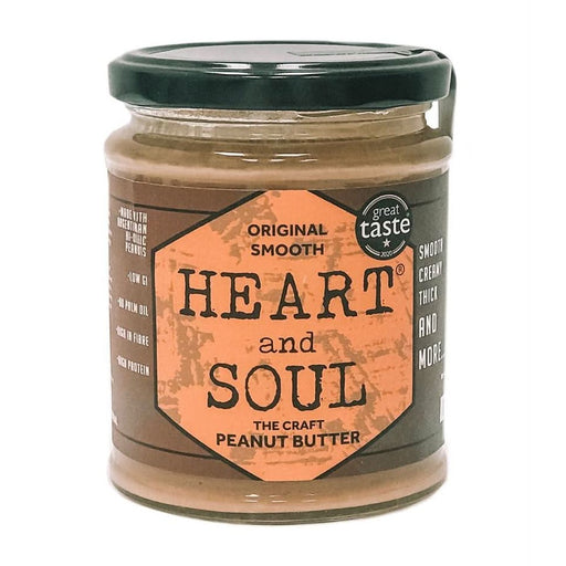 Heart and Soul Original Smooth Peanut Butter 280g