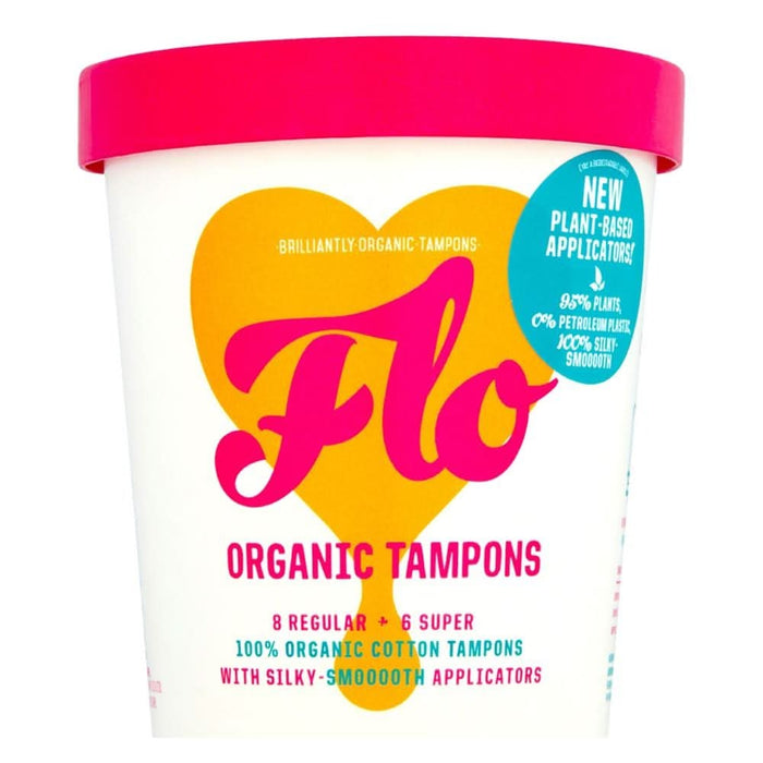 Here We Flo Applicator Tampons, Reg + Sup 1pack