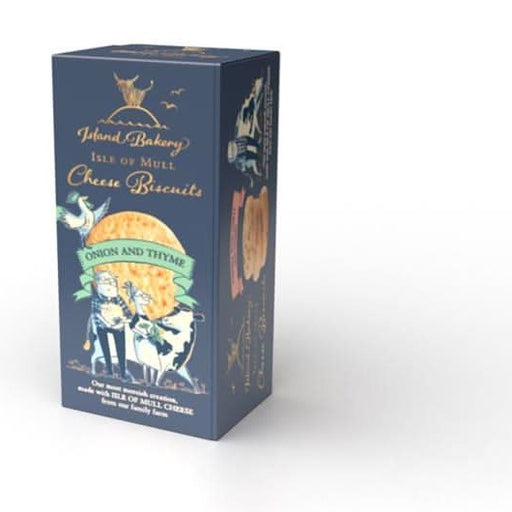 Island Bakery Cheese Biscuits Onion and Thyme 100g