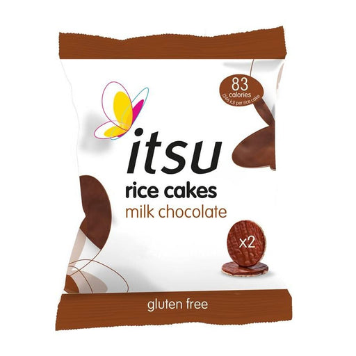 Itsu Milk Chocolate Rice Cakes 34g