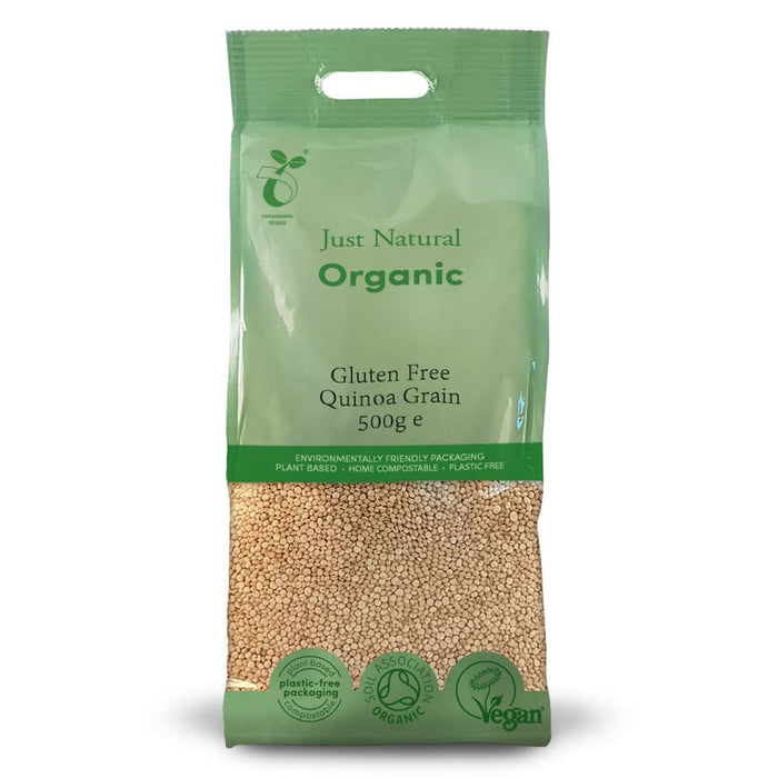 Just Gluten Free Organic Quinoa Grain 500g