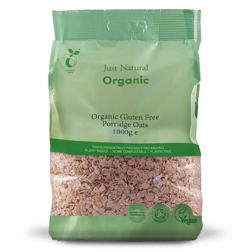 Just Gluten Free Organic Porridge Oats 1KG