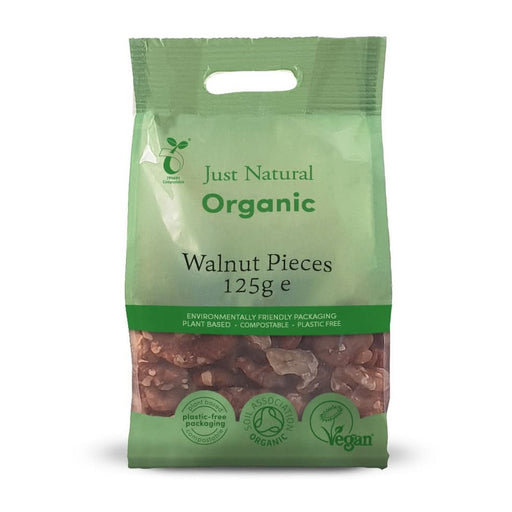 Just Natural Organic Walnut Pieces 125g