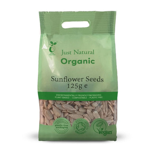 Just Natural Organic Org Sunflower Seeds 125g