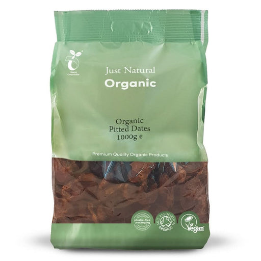 Just Natural Organic Pitted Dates 1KG