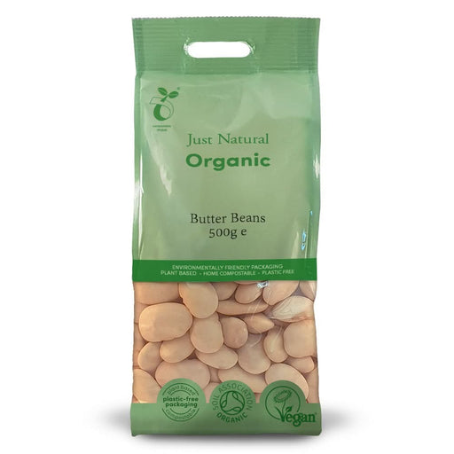Just Natural Organic Butter Beans 500g