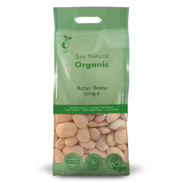 Just Natural Organic Butter Beans 500g