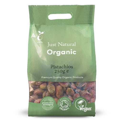 Just Natural Organic Pistachios Raw 250g