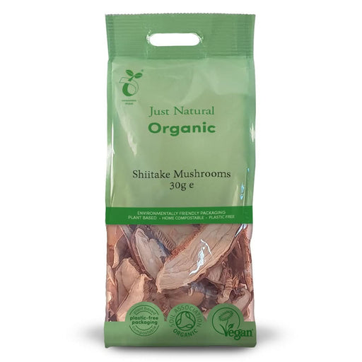 Just Natural Organic Shiitake Mushrooms 30g