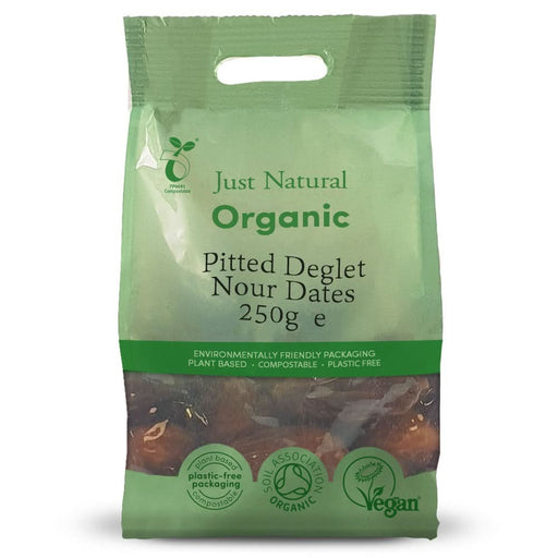 Just Natural Organic Dates Pitted Deglet Nour 250g