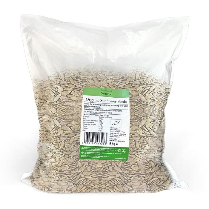 Just Natural Organic Sunflower Seeds 5KG