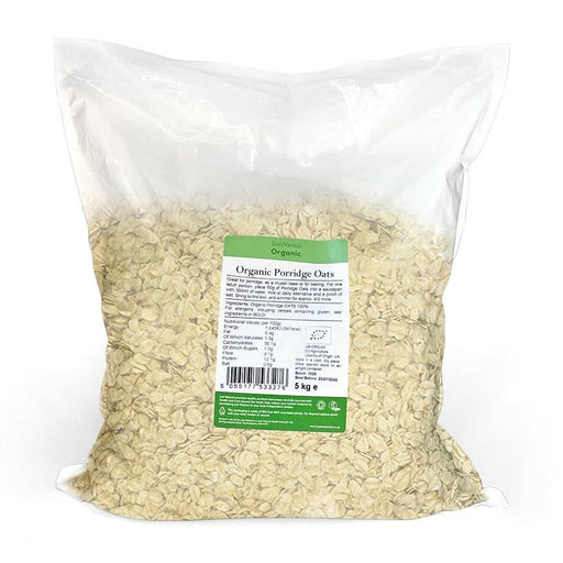 Just Natural Organic Porridge Oats 5KG