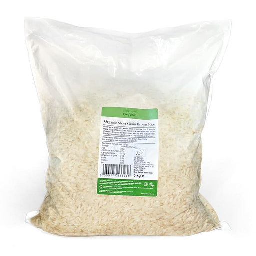 Just Natural Organic Short Grain Brown Rice 5KG